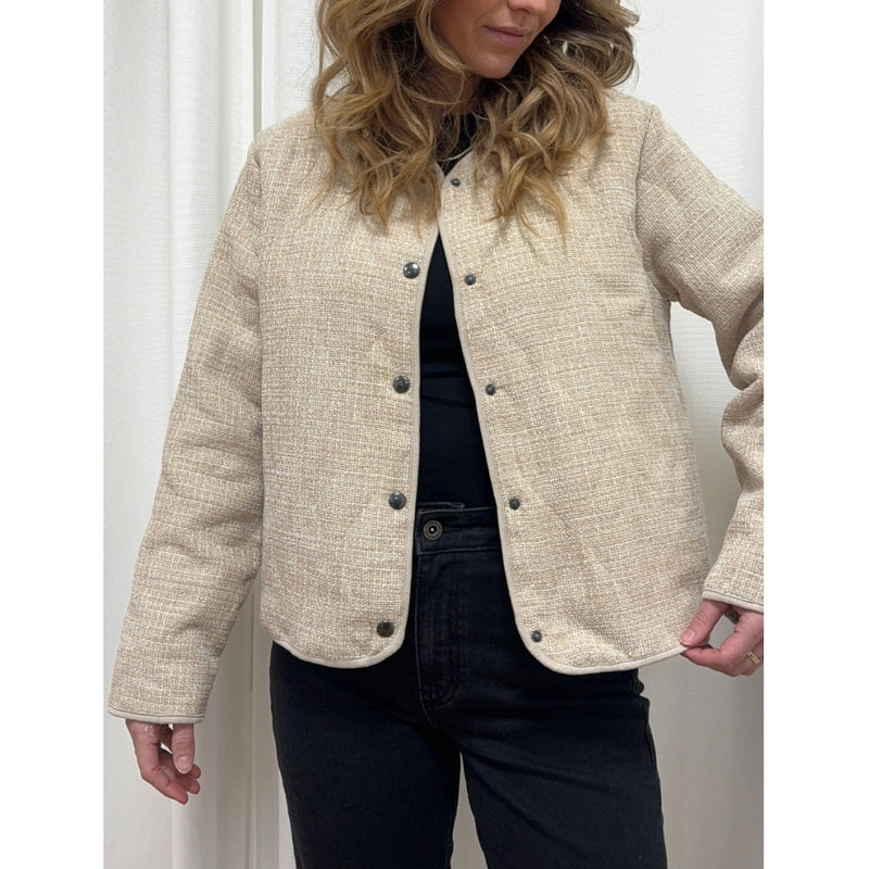 MARTA DU CHATEAU Marta Du Chateau dame jakke MdcRoseanne Jacket Beige