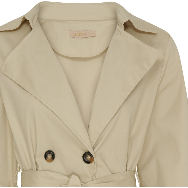 MARTA DU CHATEAU Marta Du Chateau dame jakke MdcYvonne Jacket Beige0026