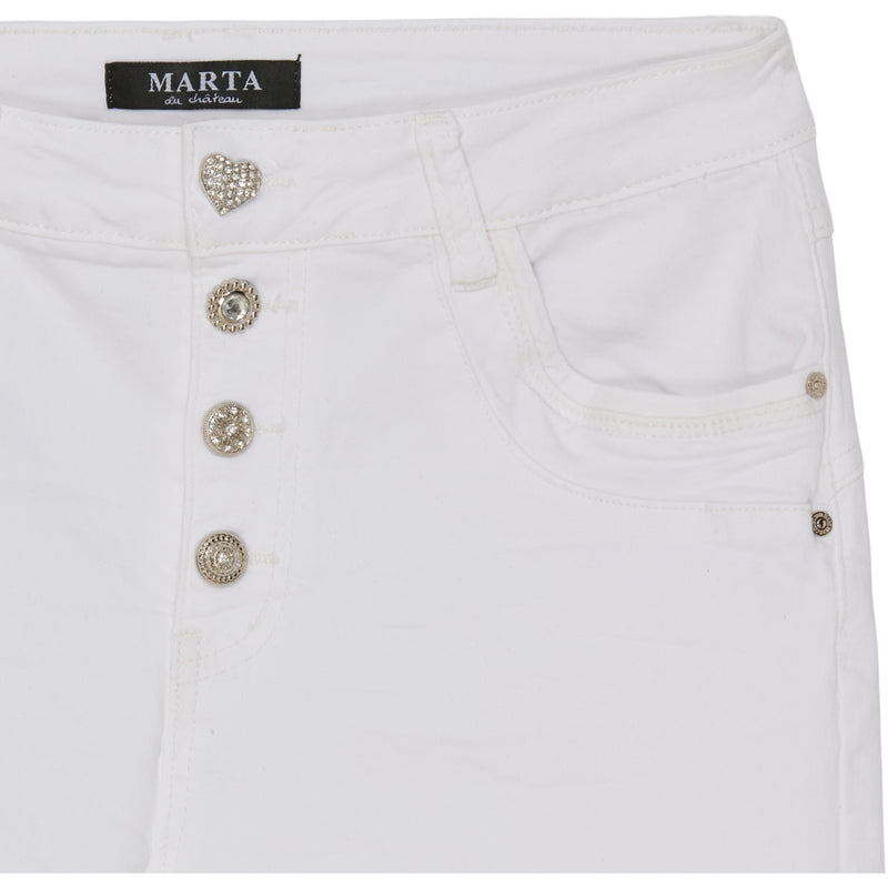 MARTA DU CHATEAU Marta Du Chateau dame jeans Emma 2563-11 Jeans White