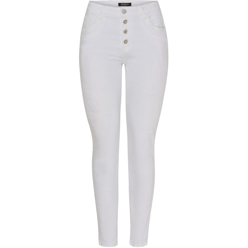 MARTA DU CHATEAU Marta Du Chateau dame jeans Emma 2563-11 Jeans White