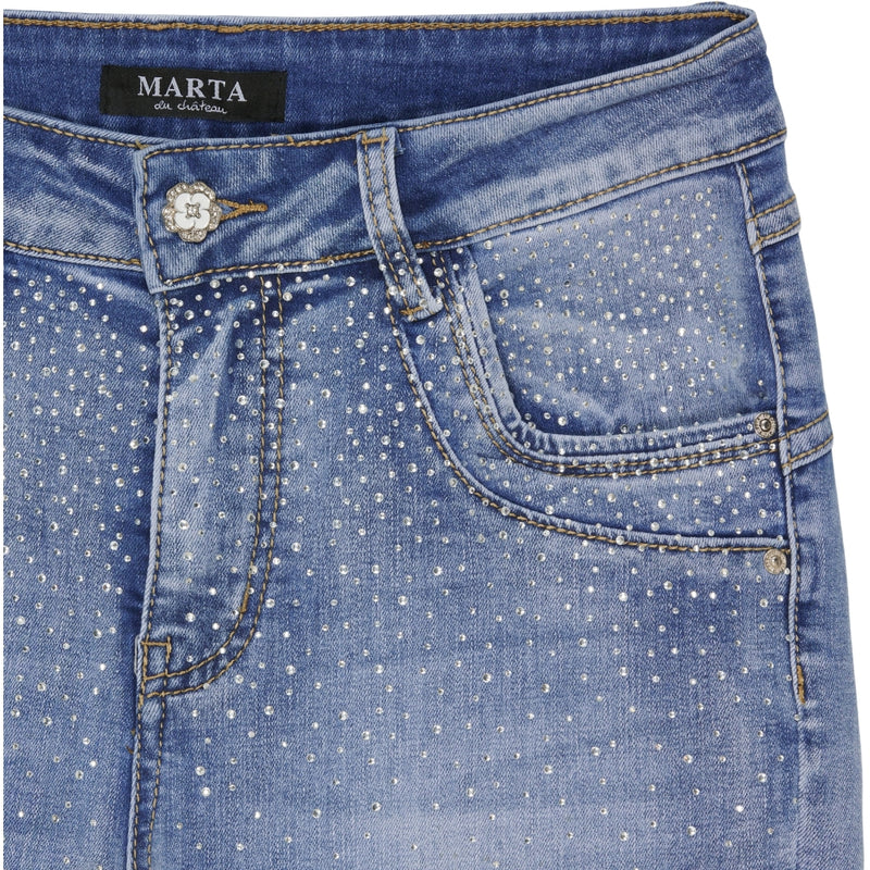 MARTA DU CHATEAU Marta Du Chateau dame jeans Emma 2606 Jeans Denimbluedenim