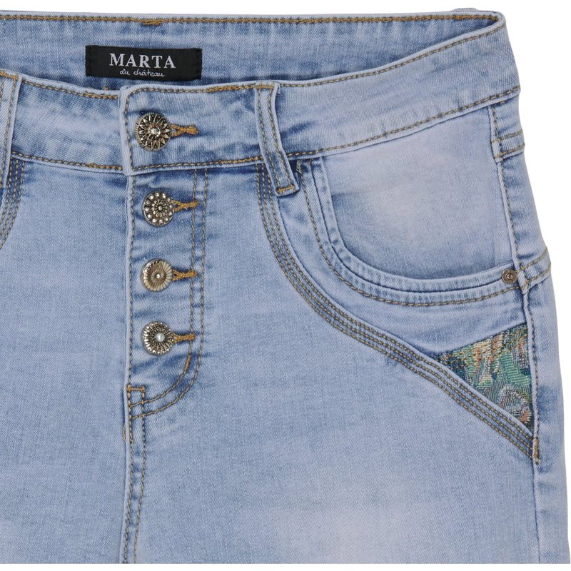 MARTA DU CHATEAU Marta Du Chateau dame jeans Emma 2630 Jeans Denimbluedenim