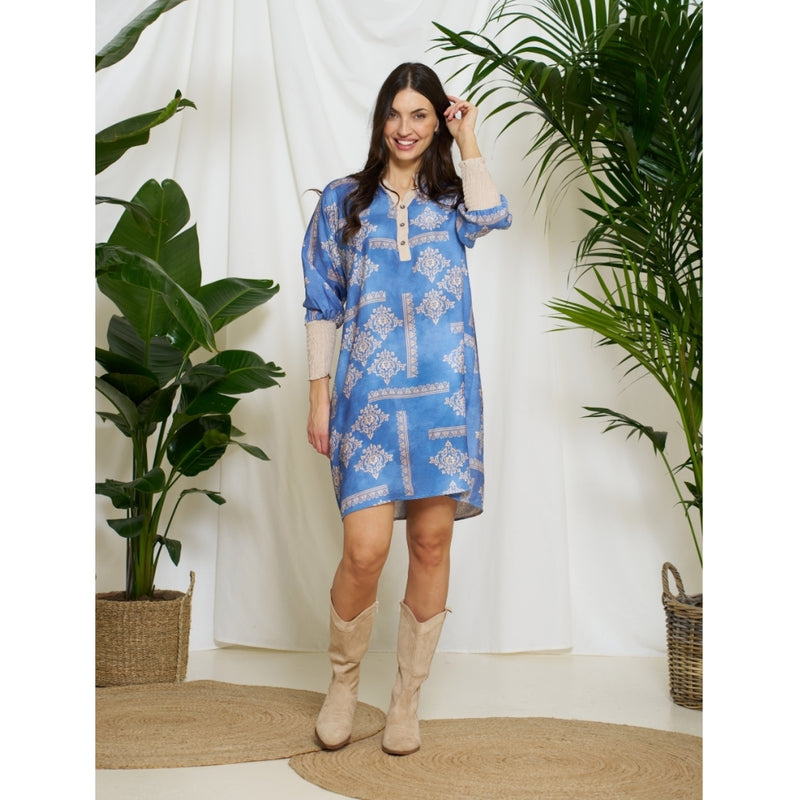 MARTA DU CHATEAU Marta Du Chateau dame kjole MdcEva 5378 Dress Jeans462tpu