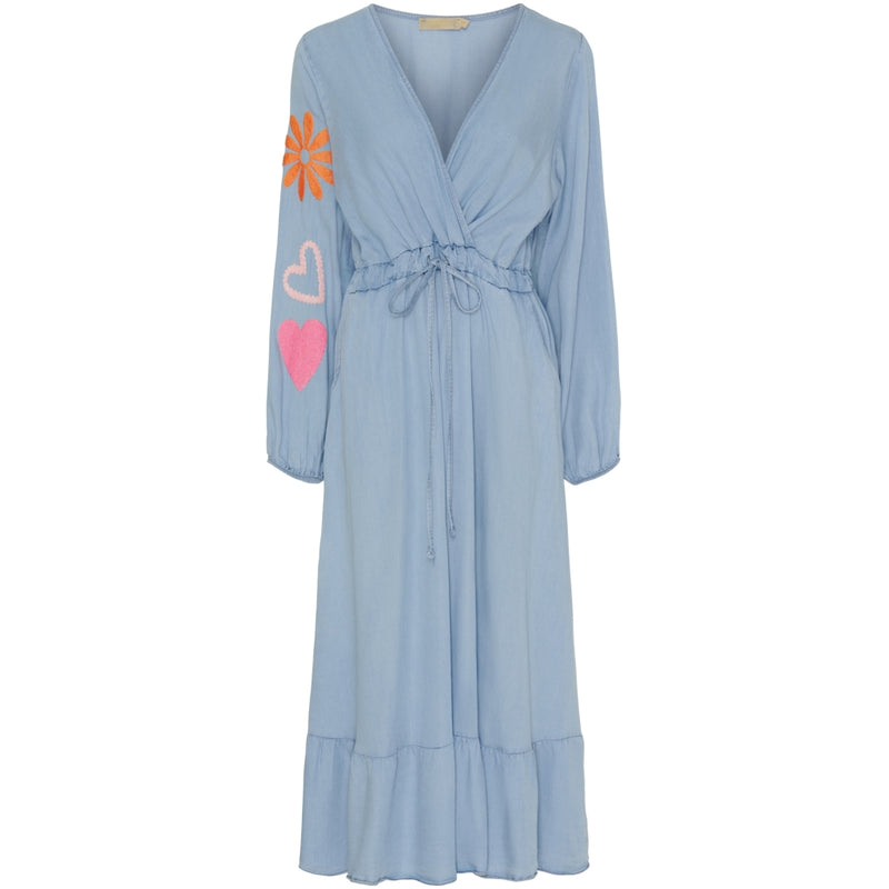 MARTA DU CHATEAU Marta Du Chateau dame kjole MdcNicolina Dress Light blue