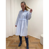 MARTA DU CHATEAU Marta Du Chateau dame kjole MdcViolet Dress LightBlue64.