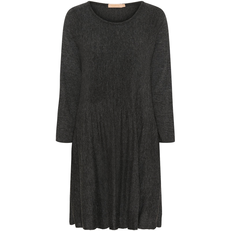 MARTA DU CHATEAU Marta Du Chateau dame kjole Sally Dress Darkgrey