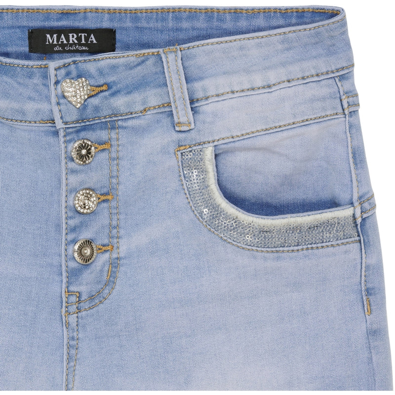 MARTA DU CHATEAU Marta Du Chateau dame knickers MdcAstria Restudsalg Denim