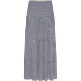 MARTA DU CHATEAU Marta Du Chateau dame nederdel 5201 Skirt 1487BluescuroStripe