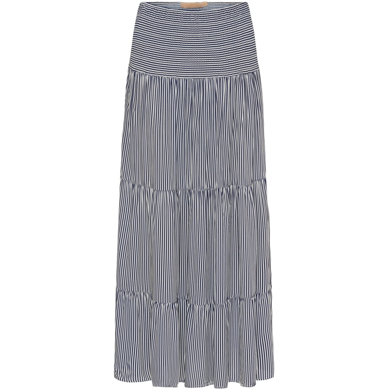 MARTA DU CHATEAU Marta Du Chateau dame nederdel 5201 Skirt 1487BluescuroStripe