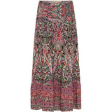 MARTA DU CHATEAU Marta Du Chateau dame nederdel 5201 Skirt 4174PrintNero