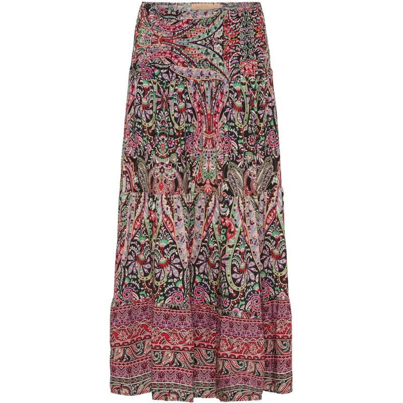 MARTA DU CHATEAU Marta Du Chateau dame nederdel 5201 Skirt 4174PrintNero