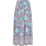 MARTA DU CHATEAU Marta Du Chateau dame nederdel 5201 Skirt Celeste0443tpo