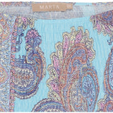 MARTA DU CHATEAU Marta Du Chateau dame nederdel 5201 Skirt Celeste0443tpo