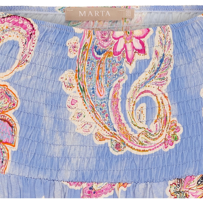MARTA DU CHATEAU Marta Du Chateau dame nederdel 5201 Skirt Jeans7512tpf