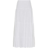 MARTA DU CHATEAU Marta Du Chateau dame nederdel 5201 Skirt Solid White