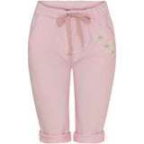MARTA DU CHATEAU Marta Du Chateau dame shorts MdcRosetta Shorts Baby Pink/White Flower