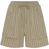 MARTA DU CHATEAU Marta Du Chateau dame shorts MdcZita Shorts Sabbia/Black Stripe