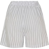 MARTA DU CHATEAU Marta Du Chateau dame shorts MdcZita Shorts White/Black Stripe