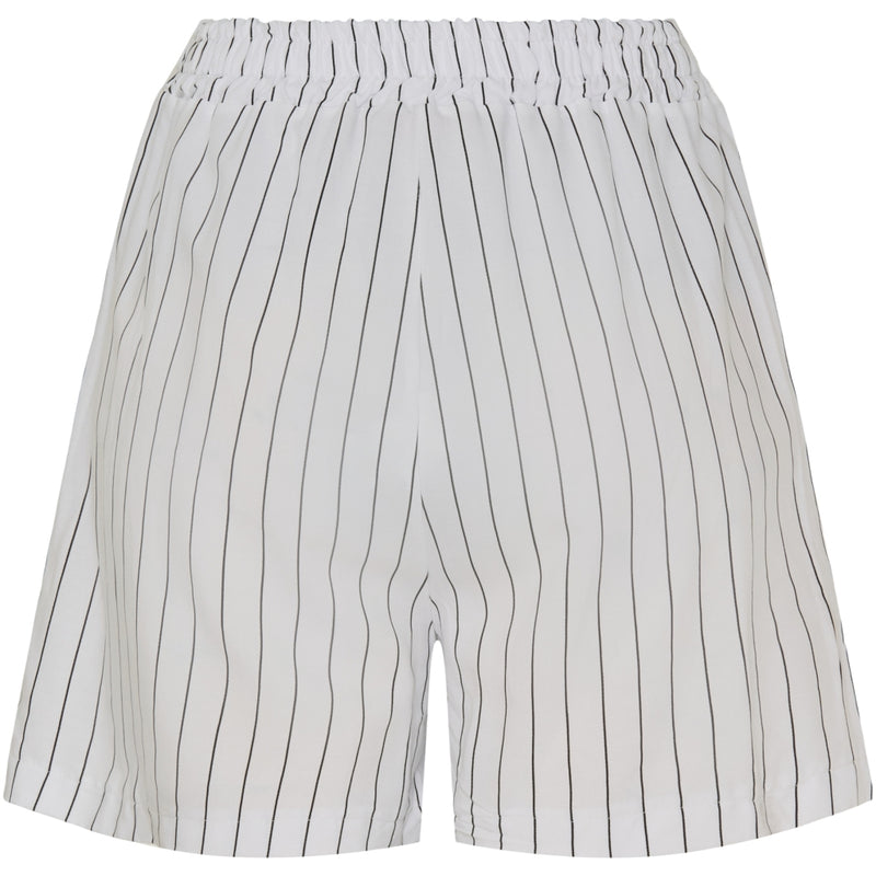 MARTA DU CHATEAU Marta Du Chateau dame shorts MdcZita Shorts White/Black Stripe