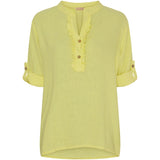 MARTA DU CHATEAU Marta Du Chateau dame skjorte 85137-1 Shirt Giallo3275