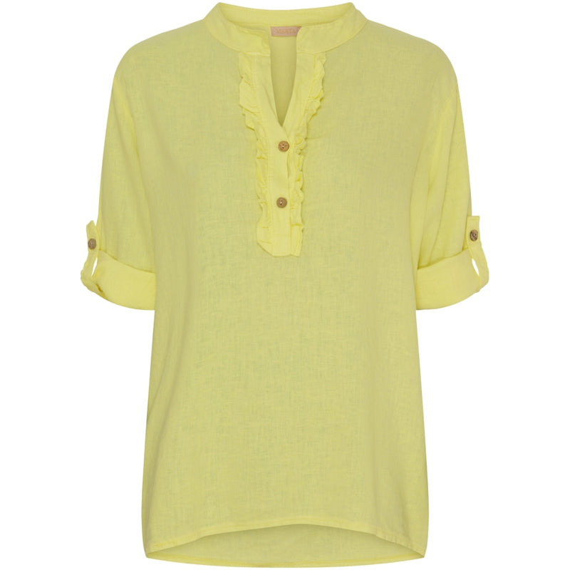 MARTA DU CHATEAU Marta Du Chateau dame skjorte 85137-1 Shirt Giallo3275