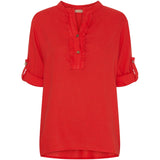 MARTA DU CHATEAU Marta Du Chateau dame skjorte 85137-1 Shirt Red