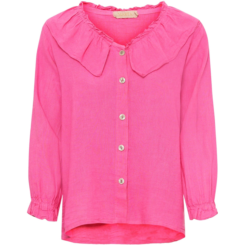 MARTA DU CHATEAU Marta Du Chateau dame skjorte K1123 Shirt Fuxia