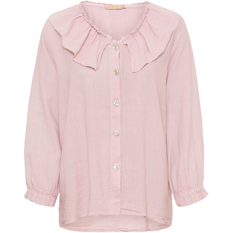 MARTA DU CHATEAU Marta Du Chateau dame skjorte K1123 Shirt Rosa antique