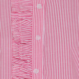 MARTA DU CHATEAU Marta Du Chateau dame skjorte MdcFina Shirt Fuxia Stripe