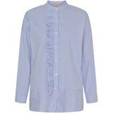 MARTA DU CHATEAU Marta Du Chateau dame skjorte MdcFina Restudsalg Sky Blue Stripe