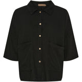 MARTA DU CHATEAU Marta Du Chateau dame skjorte MdcMinna Shirt Black