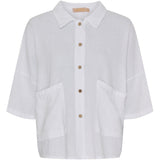 MARTA DU CHATEAU Marta Du Chateau dame skjorte MdcMinna Shirt White