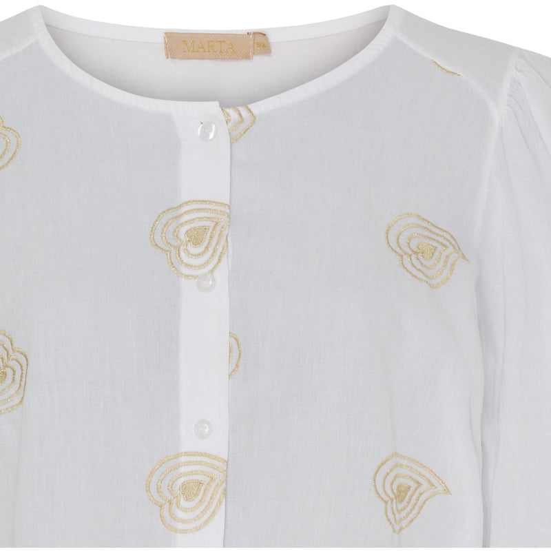 MARTA DU CHATEAU Marta Du Chateau dame skjorte MdcMiriam Shirt White