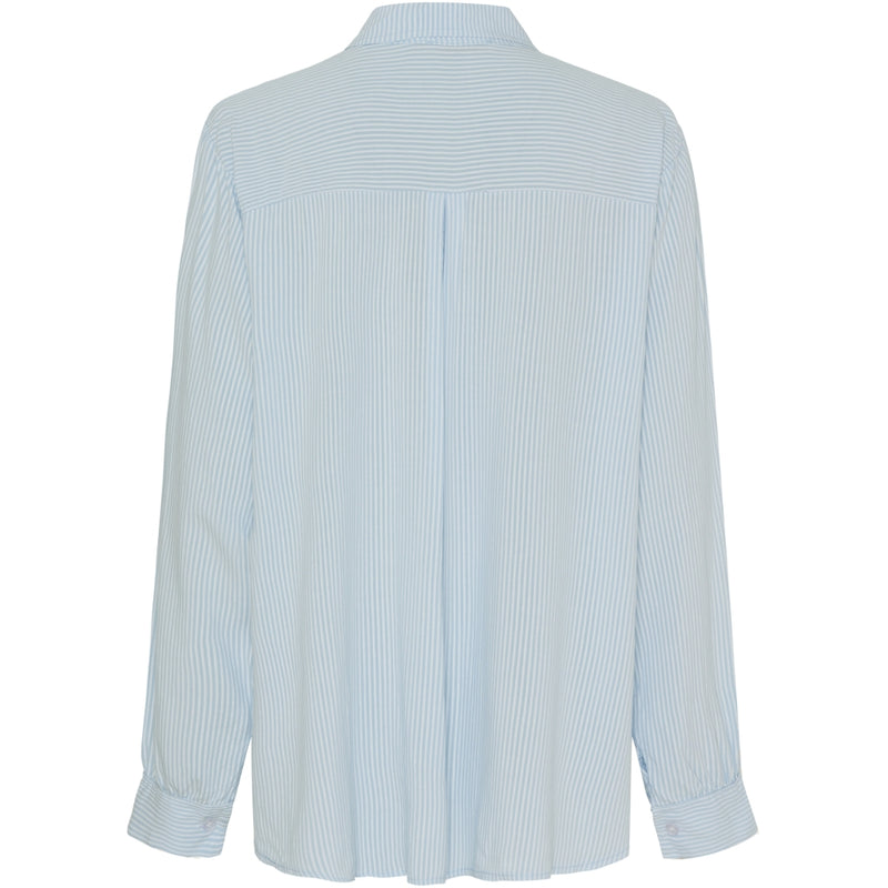 MARTA DU CHATEAU Marta Du Chateau dame skjorte MdcMollie Shirt Celestestripe