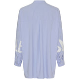 MARTA DU CHATEAU Marta Du Chateau dame skjorte MdcNoelle Shirt Blue4