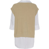 MARTA DU CHATEAU Marta Du Chateau dame skjorte MdcNorah Shirt Beige9039