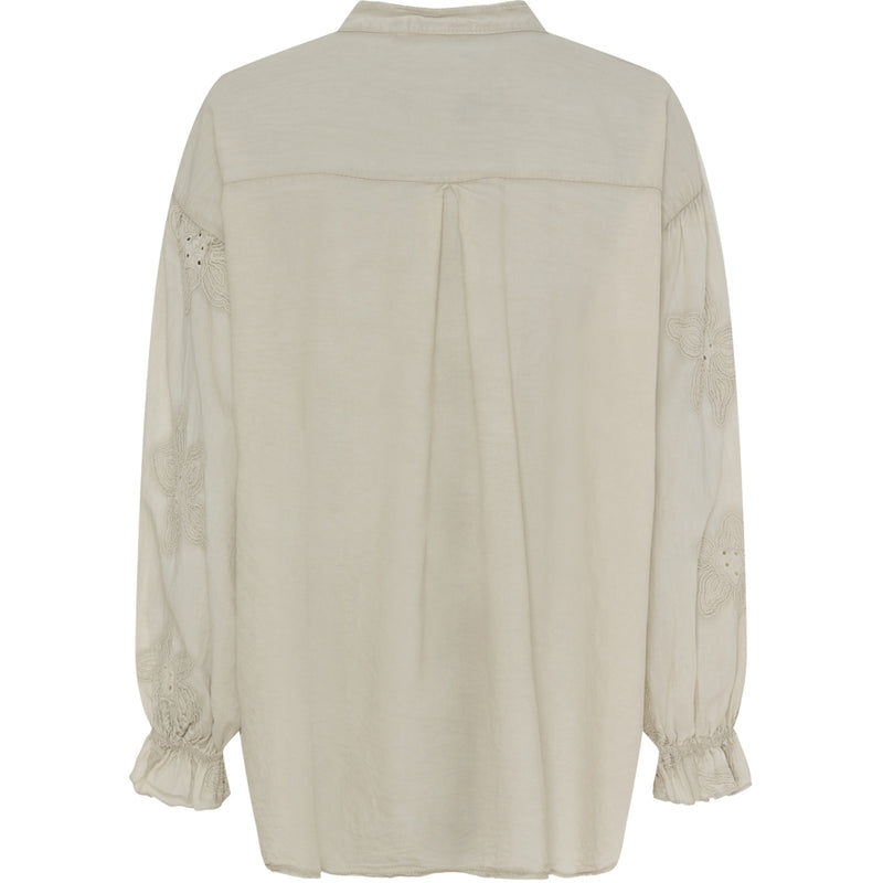 MARTA DU CHATEAU Marta Du Chateau dame skjorte MdcRiley Shirt Beige