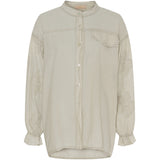 MARTA DU CHATEAU Marta Du Chateau dame skjorte MdcRiley Shirt Beige