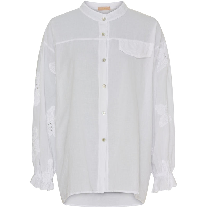 MARTA DU CHATEAU Marta Du Chateau dame skjorte MdcRiley Shirt White