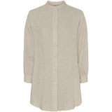 MARTA DU CHATEAU Marta Du Chateau dame skjorte MdcRoxane Shirt Beige3