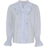 MARTA DU CHATEAU Marta Du Chateau dame skjorte MdcStella Shirt LightBlue64