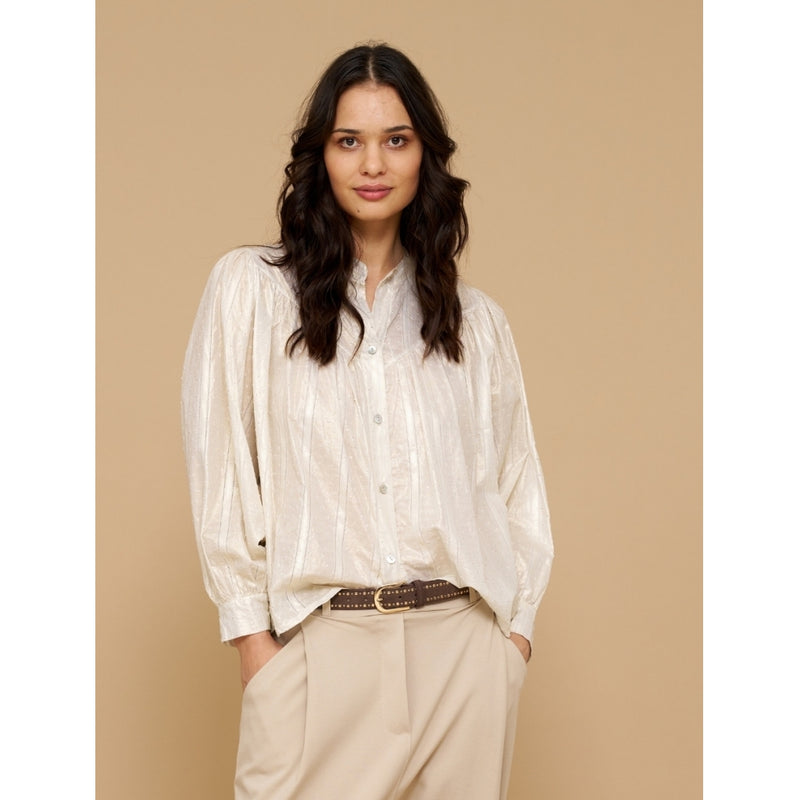 MARTA DU CHATEAU Marta Du Chateau dame skjorte MdcTarah Shirt Offwhite