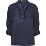 MARTA DU CHATEAU Marta Du Chateau dame skjorte MdcUnnur 6317 Shirt Blue Scuro CW