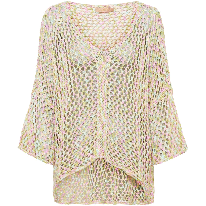 MARTA DU CHATEAU Marta du chateau dame strik 265 Knit Multi Rose