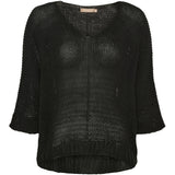MARTA DU CHATEAU Marta Du Chateau dame strik 7010 Knit Black