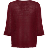 MARTA DU CHATEAU Marta Du Chateau dame strik 7010 Knit Bordeaux2051