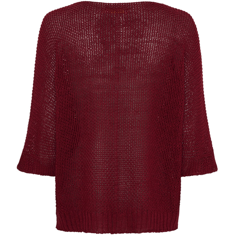 MARTA DU CHATEAU Marta Du Chateau dame strik 7010 Knit Bordeaux2051