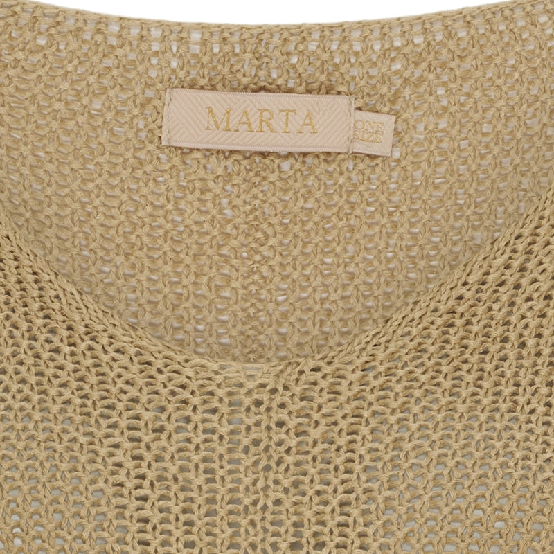 MARTA DU CHATEAU Marta Du Chateau dame strik 7010 Knit Camello2651