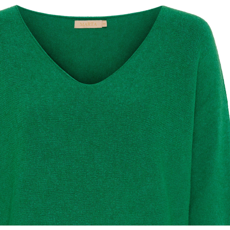 MARTA DU CHATEAU Marta Du Chateau dame strik MDCCelina 5002 Knit AWGreen6436