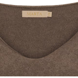 MARTA DU CHATEAU Marta Du Chateau dame strik MDCCelina 5002 Knit Nuggat9061